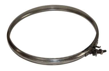 CLAMP WITH INOX SCREW